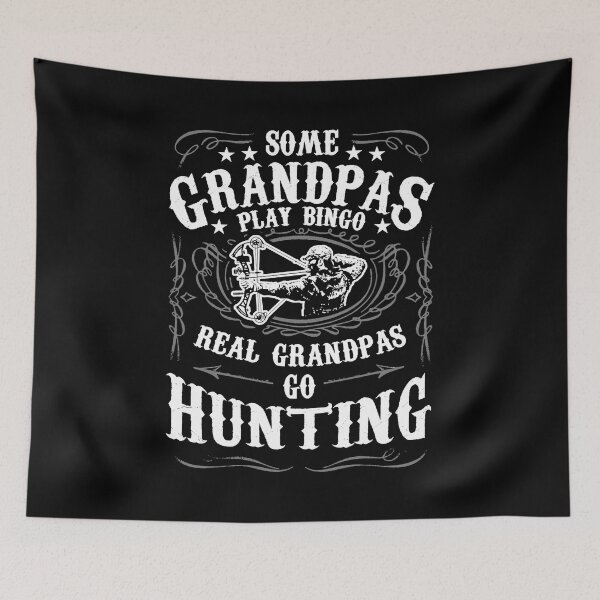 Item preview, Some Grandpas Play Bingo Real Grandpas Go Hunting designed and sold by RachaelEliezer.
