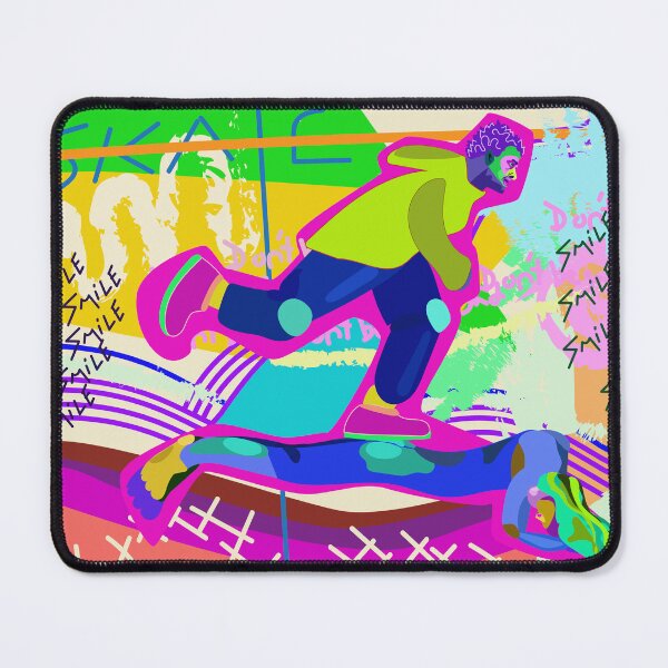 Item preview, skate deck girlfriend neo-expressionism street art designed and sold by sibleystudios.
