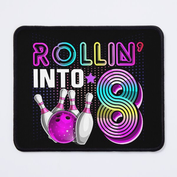 Item preview, Rollin into 8 Bowling Birthday Party 8th Birthday Retro designed and sold by Rebecca-Cruz.