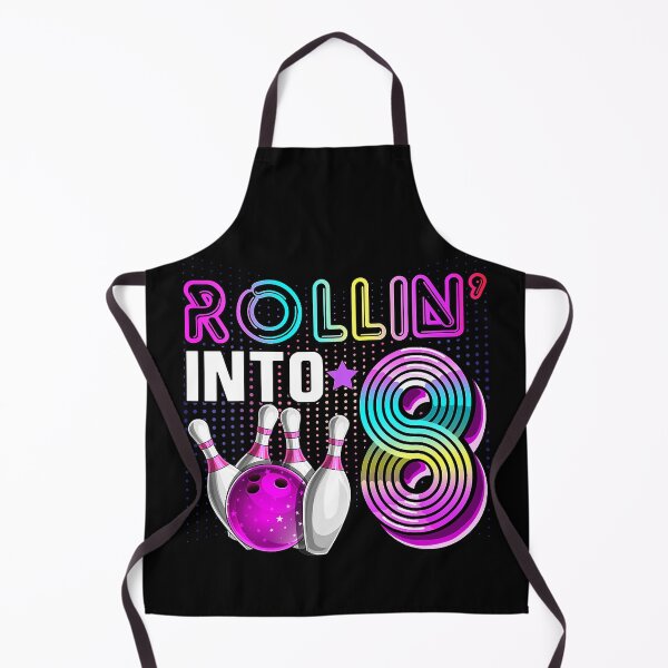 Item preview, Rollin into 8 Bowling Birthday Party 8th Birthday Retro designed and sold by Rebecca-Cruz.