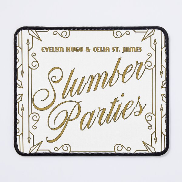 Item preview, Evelyn Hugo And Celia St. James Slumber Parties - The Seven Husbands Of Evelyn Hugo Gold On White designed and sold by Think In Scenes.