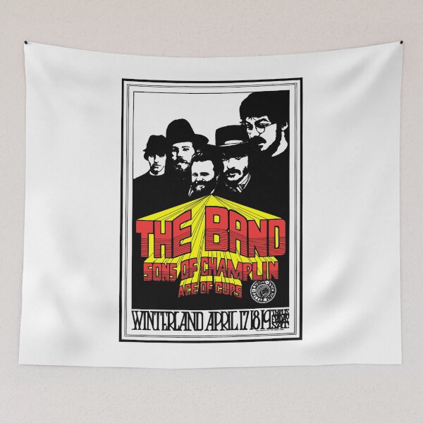 Item preview, The Band Retro Concert Essential T-Shirt designed and sold by RasMoon99.