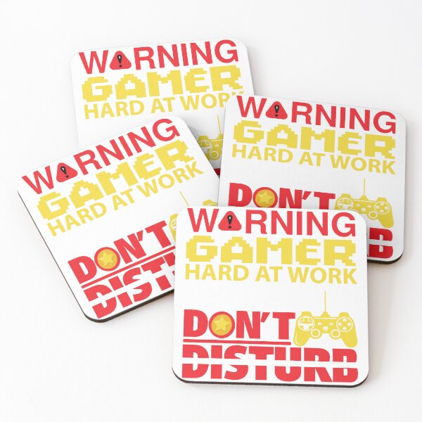 Item preview, Dont Disturb Gamer at hard Work designed and sold by Warisally.