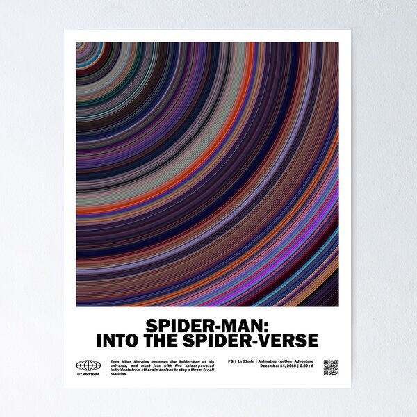Item preview, minimal_Into the Spiderverse Circular Movie designed and sold by cinevizual.