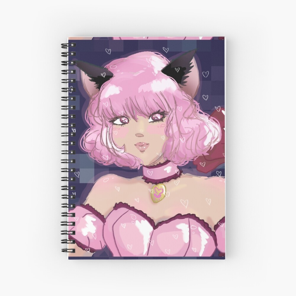 Mew Ichigo Tokyo Mew Mew Cutie Pie Hardcover Journal By Bitterbabes Redbubble