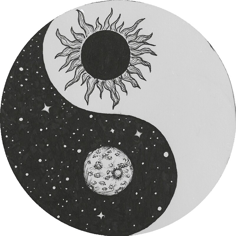 sun moon yin yang symbolism