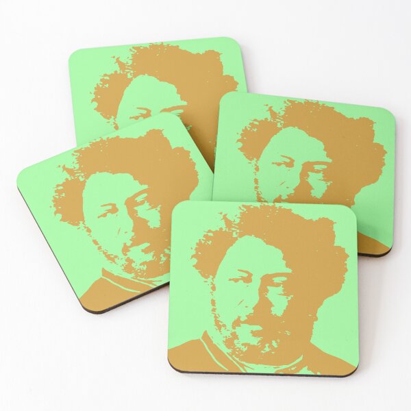 Item preview, Great French writer Alexandre Dumas in golden color  designed and sold by artdragongift 15.