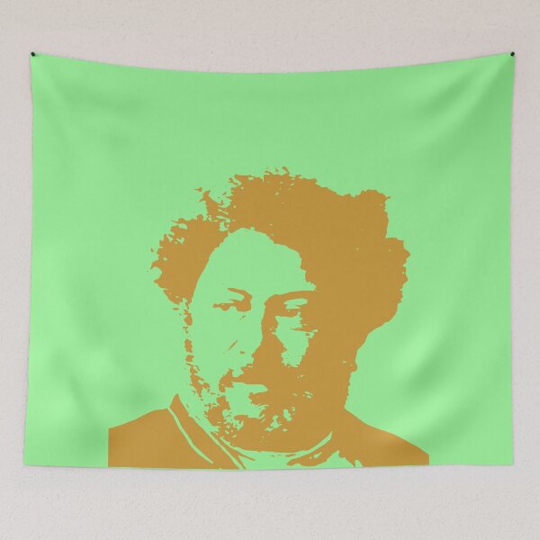 Item preview, Great French writer Alexandre Dumas in golden color  designed and sold by artdragongift 15.
