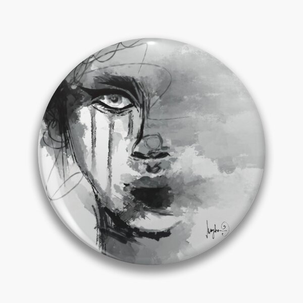 Item preview, Faded away portrait designed and sold by SolidHavenArts.