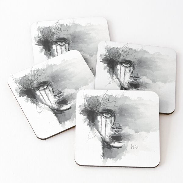 Item preview, Faded away portrait designed and sold by SolidHavenArts.
