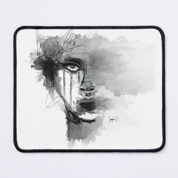 Item preview, Faded away portrait designed and sold by SolidHavenArts.