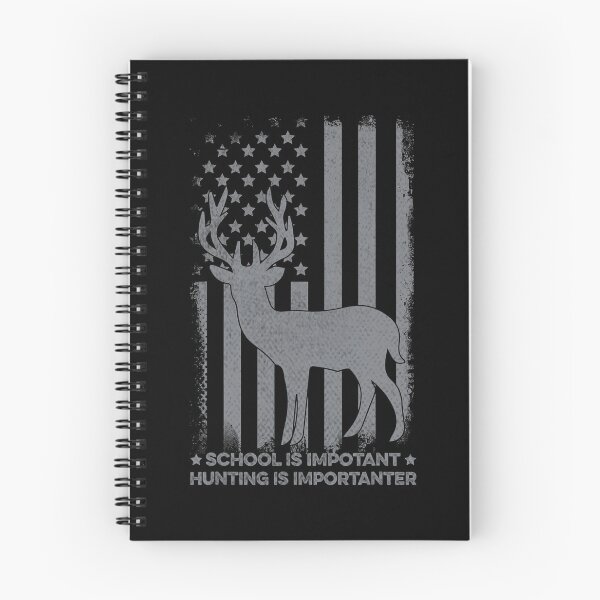 Item preview, School Is Important But Hunting Is Importanter US Flag designed and sold by RachaelEliezer.