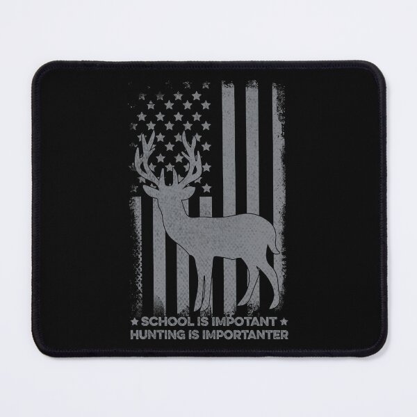 Item preview, School Is Important But Hunting Is Importanter US Flag designed and sold by RachaelEliezer.