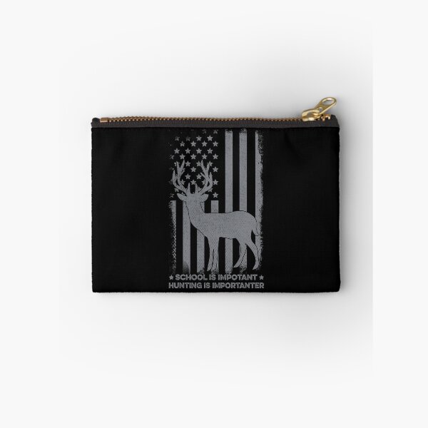 Item preview, School Is Important But Hunting Is Importanter US Flag designed and sold by RachaelEliezer.