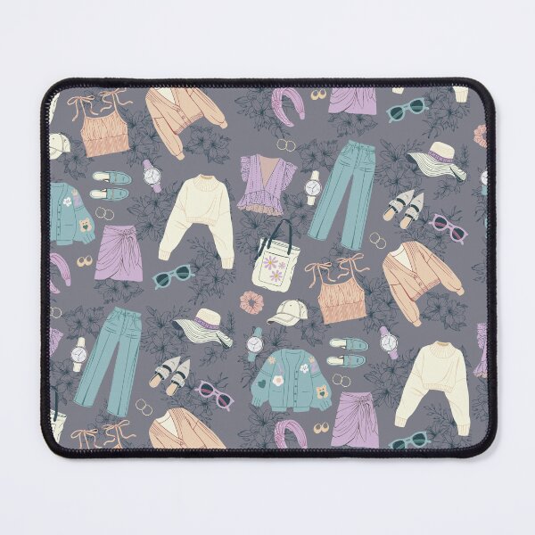 Item preview, Holiday Fashion Wardrobe on Grey designed and sold by Jack-and-Winnie.