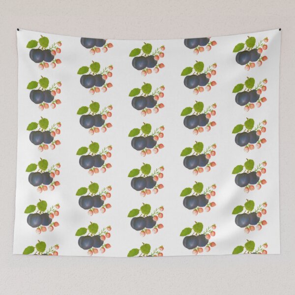 Item preview, Plums and wild Strawberries  designed and sold by OlaG.
