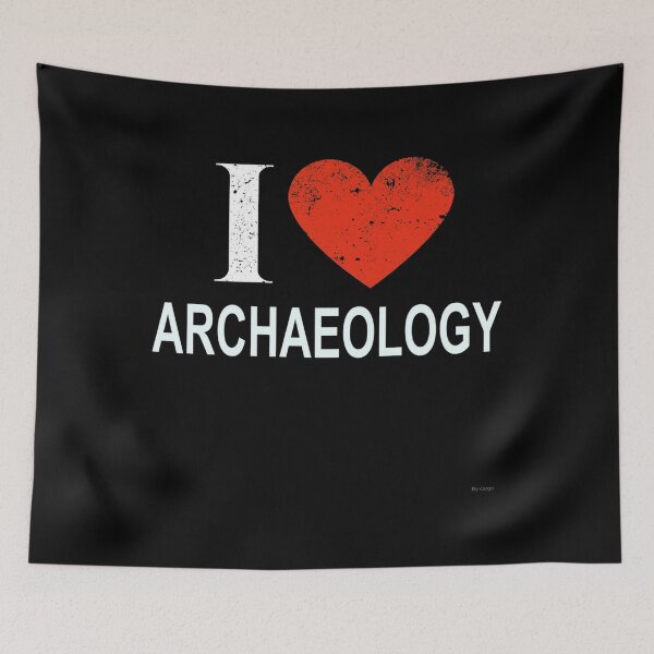 Item preview, I Love Archaeology For Archaeologist  designed and sold by ufodinosaur.
