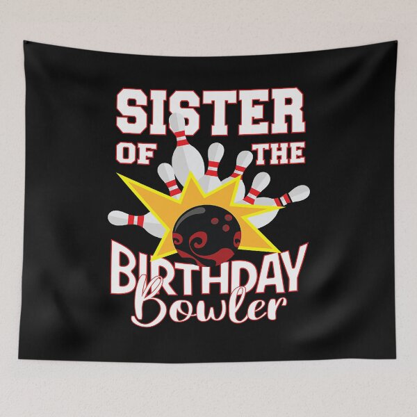 Item preview, Sister Of The Birthday Bowler Bowling Party designed and sold by Rebecca-Cruz.