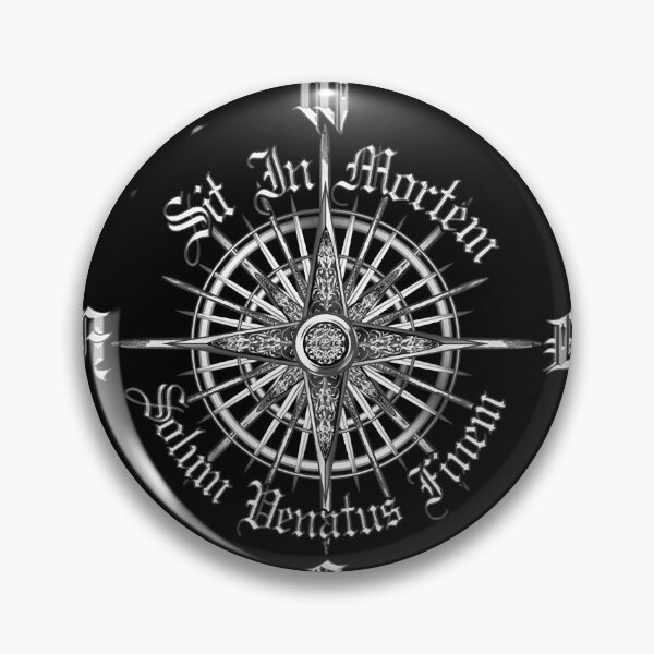 Item preview, PC Gamer&x27;s Compass - "Death is Only the End of the Game" Classic . designed and sold by michelleeir.