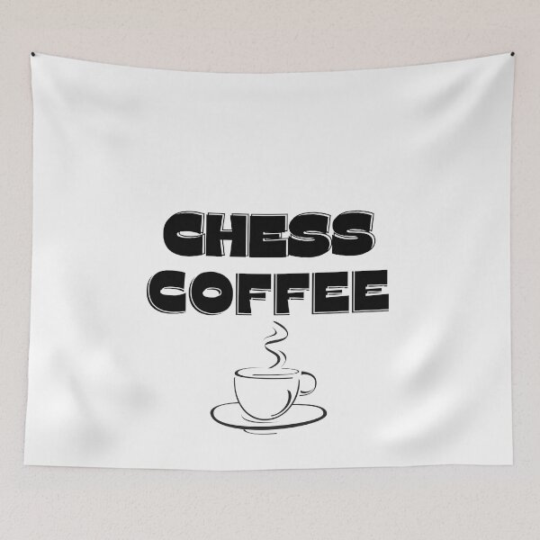 Item preview, Chess & Coffee designed and sold by ChessPoker.