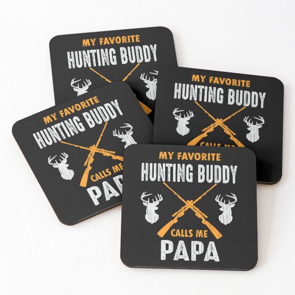 Item preview, My Favorite Hunting Buddy Calls Me Papa designed and sold by RachaelEliezer.