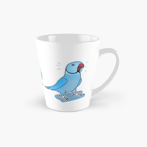 Item preview, Three Blue Indian Ringneck doodles designed and sold by FandomizedRose.