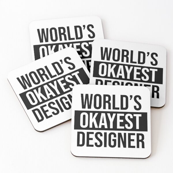 Item preview, World's Okayest Designer designed and sold by Adel Qasem.