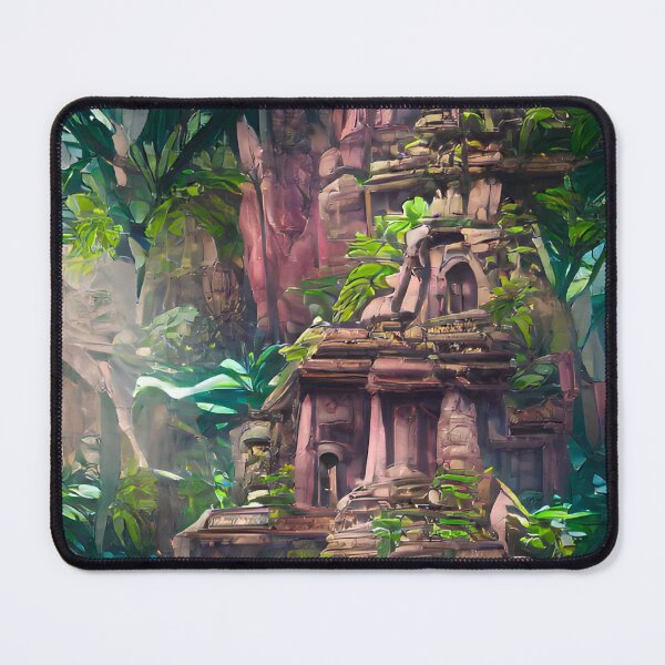 Item preview, Ancient jungle temple designed and sold by Baneen Alethary.