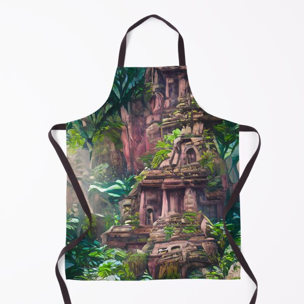 Item preview, Ancient jungle temple  designed and sold by Baneen  Alethary.