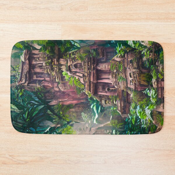 Item preview, Ancient jungle temple  designed and sold by Baneen  Alethary.