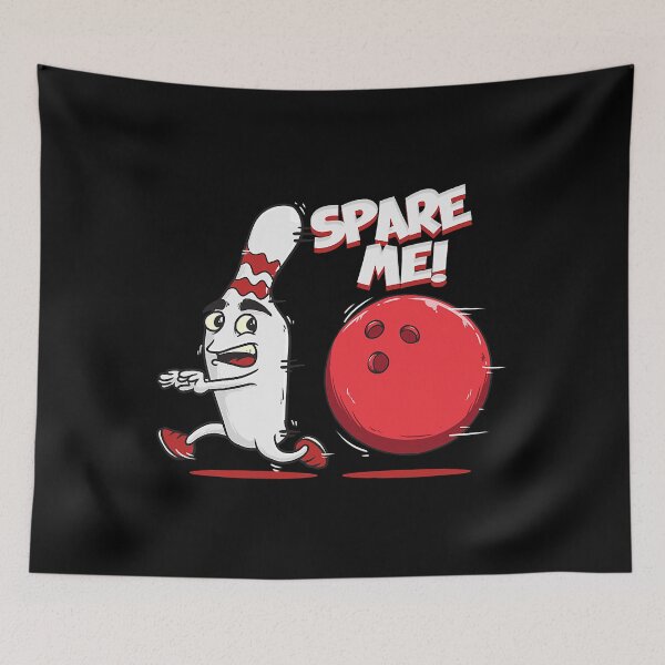 Item preview, Spare Me Funny Bowling Pin Strike Lovers designed and sold by Rebecca-Cruz.
