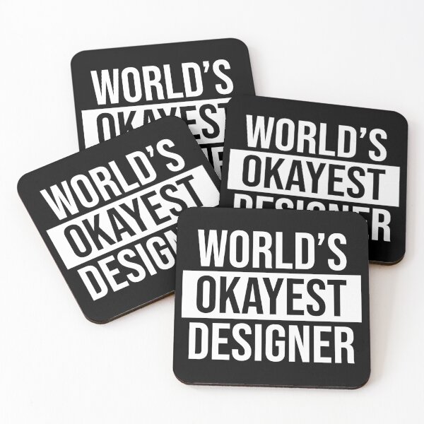 Item preview, World's Okayest Designer designed and sold by Adel Qasem.