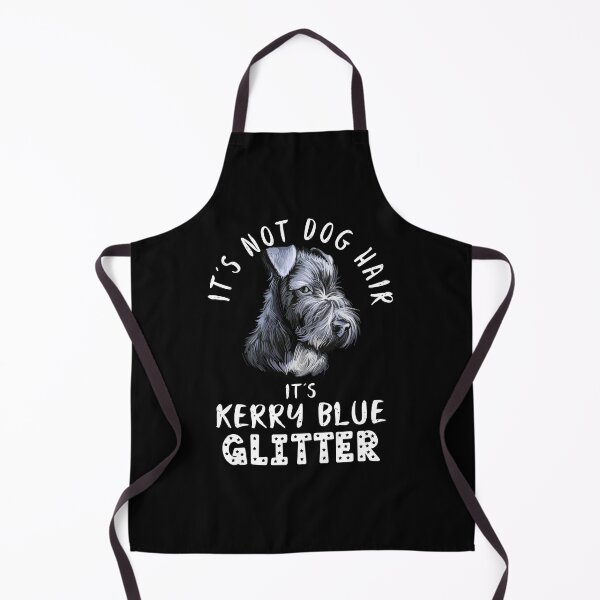 Item preview, It's not dog hair it's KERRY BLUE TERRIER glitter funny dog quote designed and sold by theshirtinator.