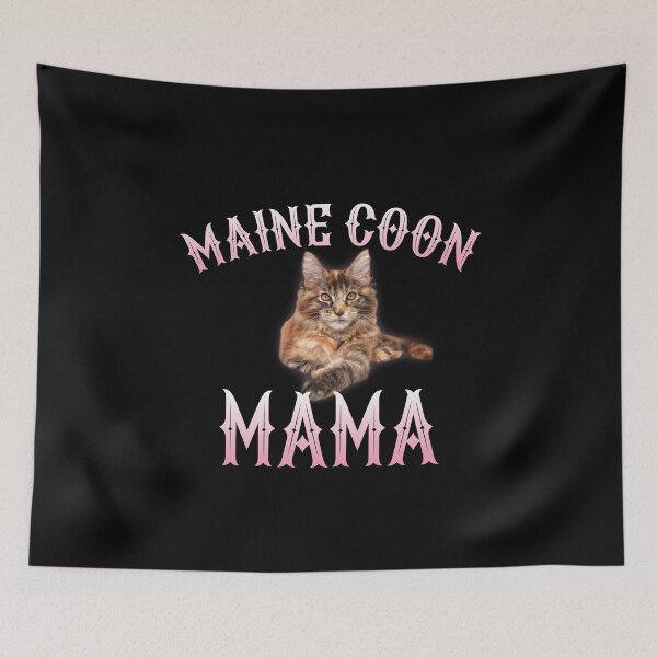 Item preview, Maine Coon Cat Mama designed and sold by kudostees.