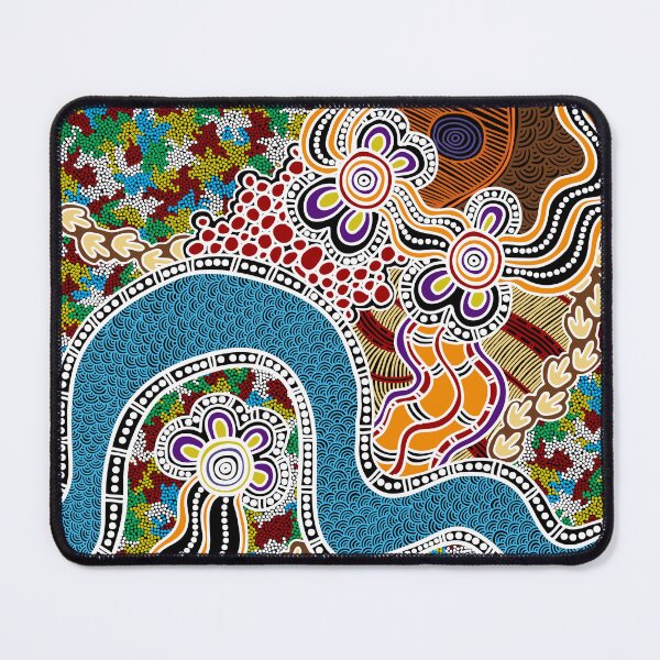Item preview, Authentic Aboriginal Art - Big River designed and sold by HogarthArts.