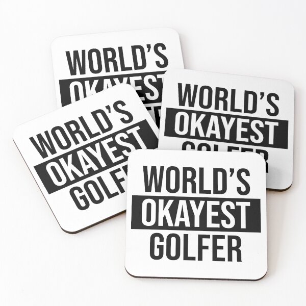 Item preview, World's Okayest Golfer designed and sold by Adel Qasem.