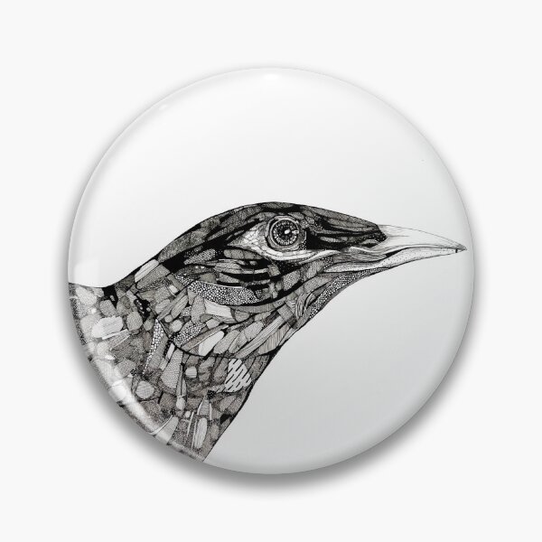 Item preview, Tell me your secrets mynah bird designed and sold by Judit McLoughlin.