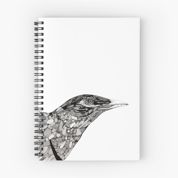 Item preview, Tell me your secrets mynah bird designed and sold by Judit McLoughlin.