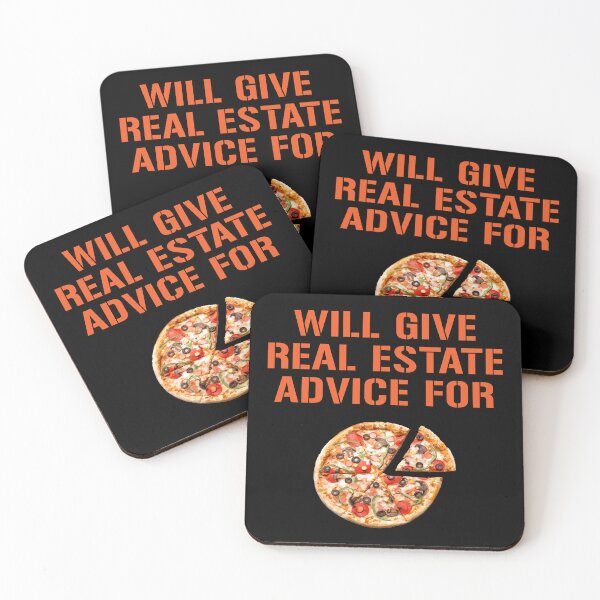 Item preview, Will Give Real Estate Advice For Pizza designed and sold by rayhanzo18.