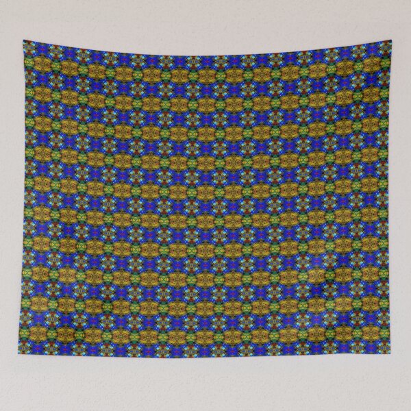 Item preview, Blue and Gold Pattern designed and sold by Scott Mitchell.