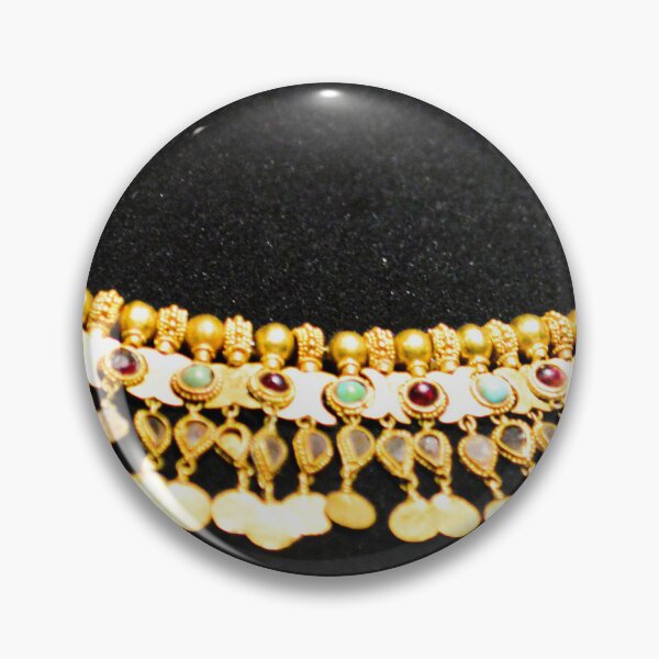 Item preview, Gold jewelry necklaces at Afghan cultural relics exhibition designed and sold by PicHuang.