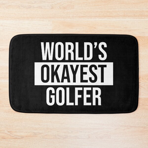 Item preview, World's Okayest Golfer designed and sold by Adel Qasem.