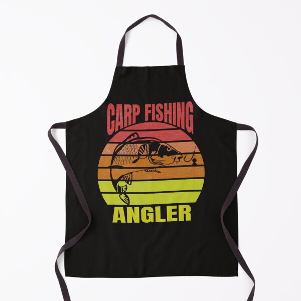 Item preview, Vintage Carp Fishing Angler, Fisherman Dad Gift Sticker designed and sold by BenjaminDrac.
