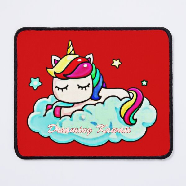 Item preview, Dreaming Unicorn Kawaii | Dreaming Unicorn For Unicorn Lovers designed and sold by Khan-Baba.