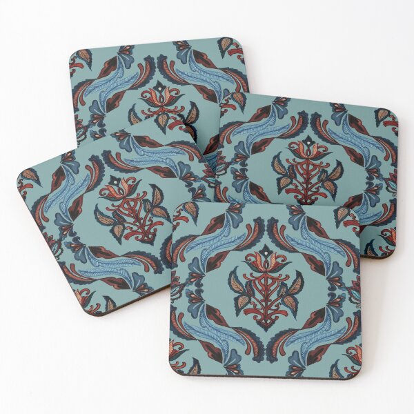 Item preview, hand-painted Persian inspired print design from the collection Afreen   designed and sold by Maayaakshay24.
