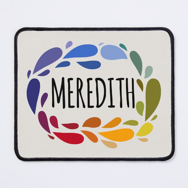 Item preview, Meredith Name Cute Colorful Gift Named Meredith designed and sold by kindxinn.