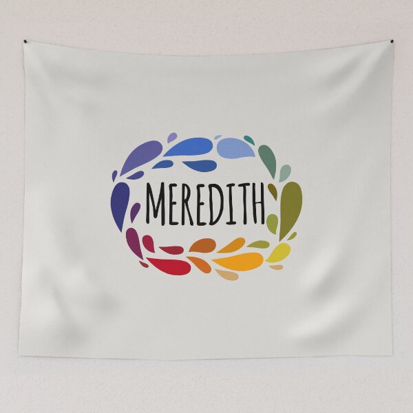 Item preview, Meredith Name Cute Colorful Gift Named Meredith designed and sold by kindxinn.
