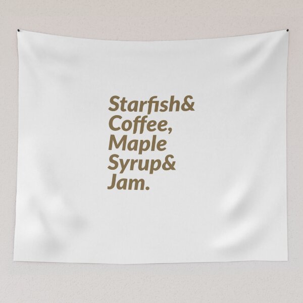 Item preview, PRINCE Starfish & Coffee Classic T-Shirt designed and sold by LucaGotz.