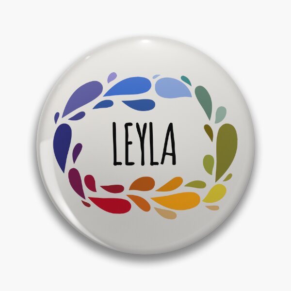 Item preview, Leyla Name Cute Colorful Gift Named Leyla designed and sold by kindxinn.