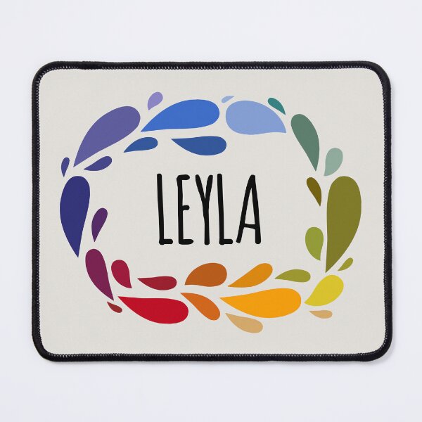 Item preview, Leyla Name Cute Colorful Gift Named Leyla designed and sold by kindxinn.